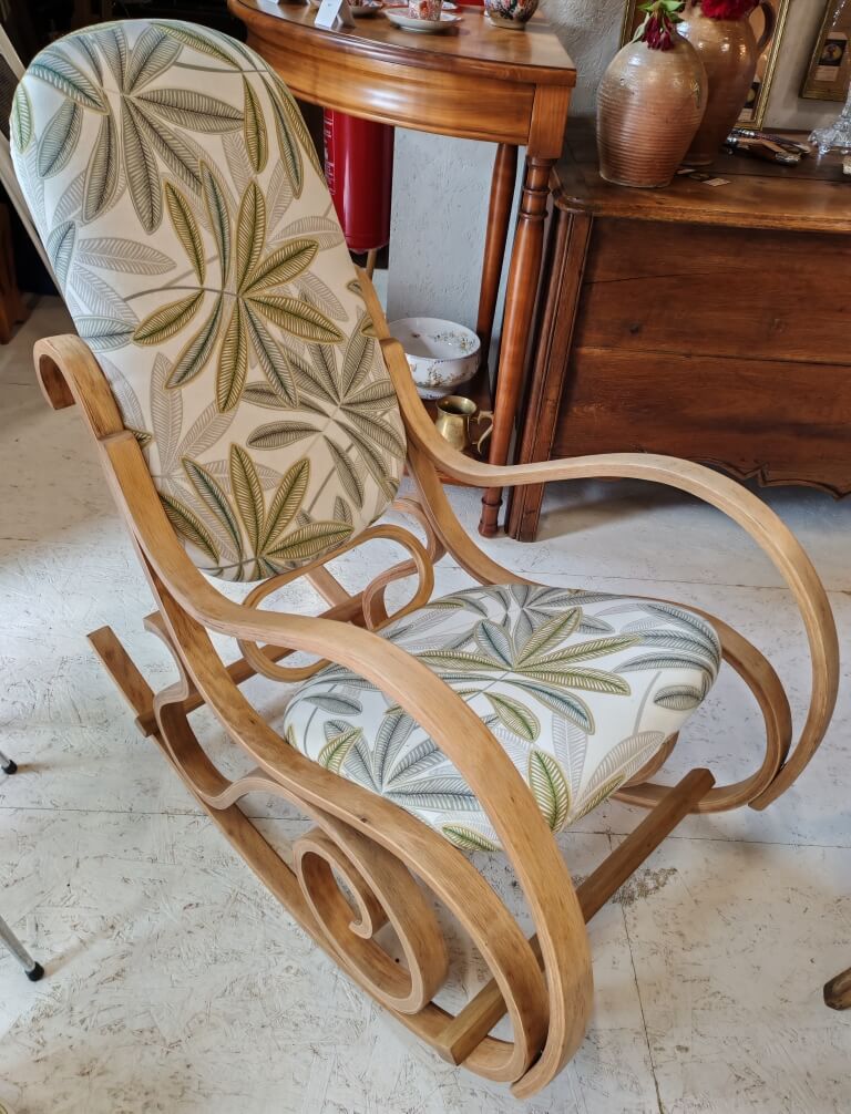 Rocking-chair rénové