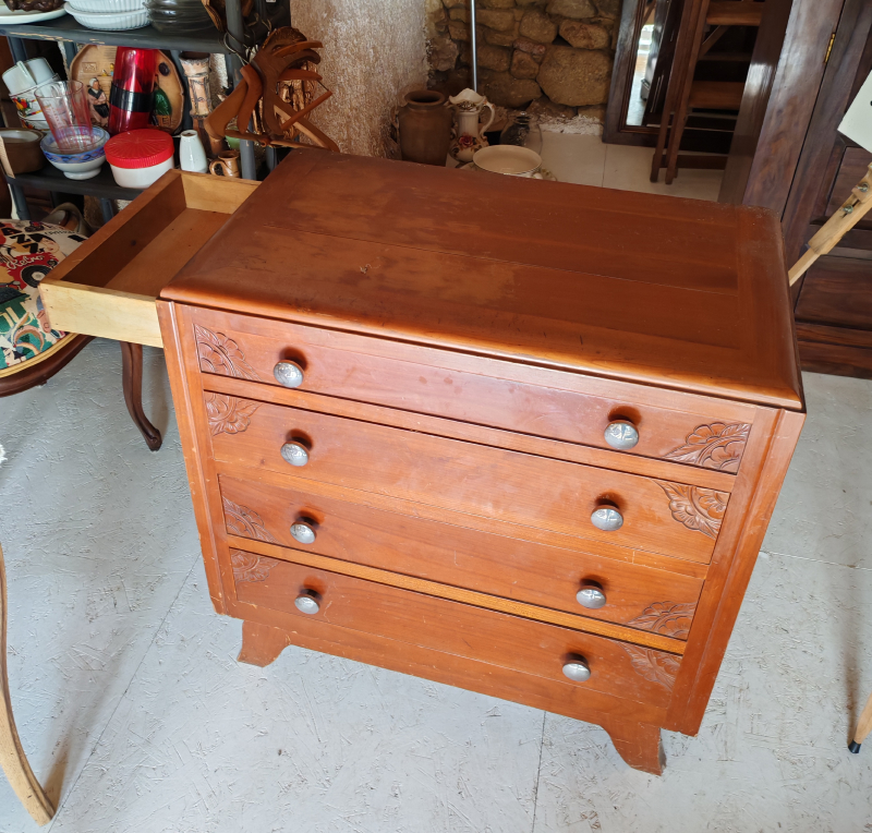 commode tiroir cote