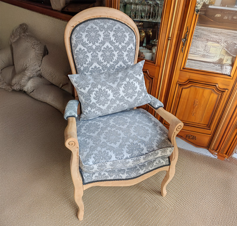 fauteuil voltaire renove
