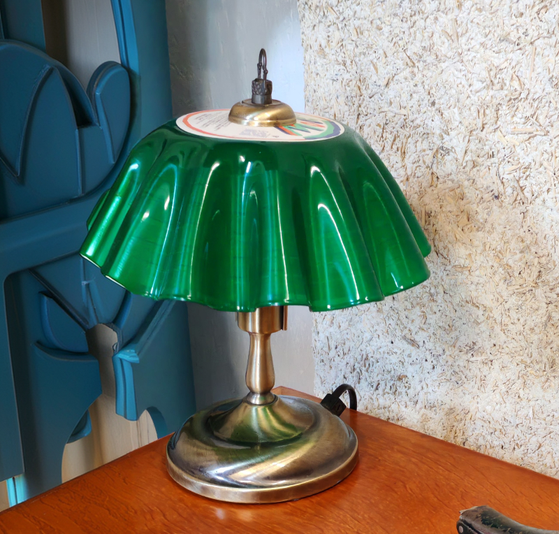 lampe bureau vert a vendre