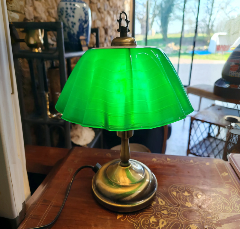 luminaire vert a vendre