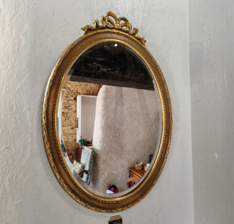 miroir ovale a vendre