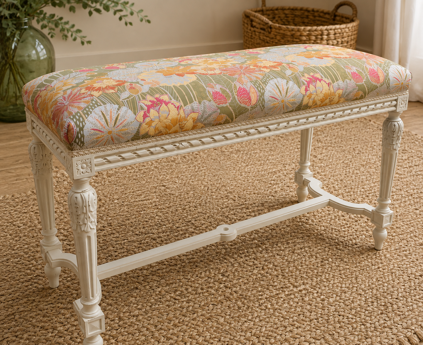 banc Louis XVI rénové 5